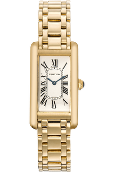 Tank Americaine Yellow Gold Quartz