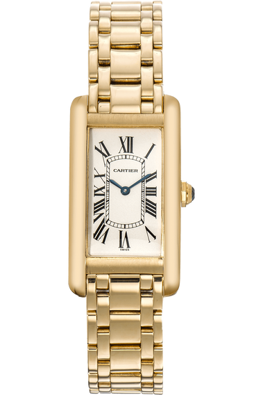 Tank Americaine Yellow Gold Quartz