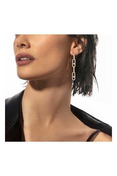 Move Link Transformable Earrings in Yellow Gold