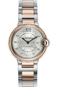 Ballon Bleu Rose Gold and Stainless Steel Automatic