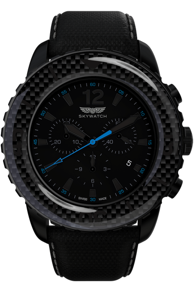46mm Chrono Black IP