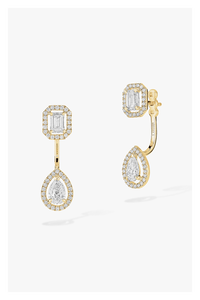 My Twin Toi & Moi Earrings in Yellow Gold