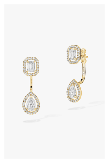 My Twin Toi &amp; Moi Earrings in Yellow Gold