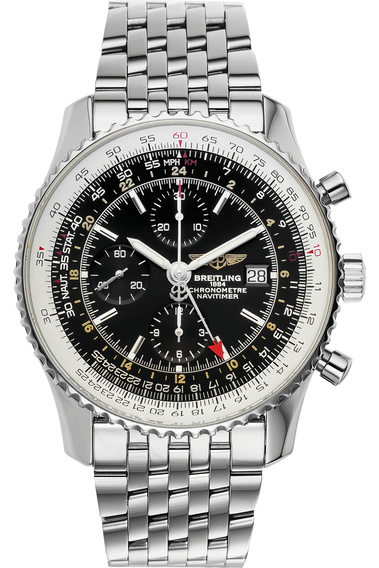 Navitimer World Stainless Steel Automatic