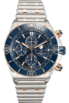 Super Chronomat Four-Year Calendar Rose Gold and Stainless Steel Automatic