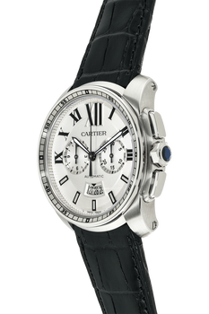Calibre de Cartier Chronograph Stainless Steel Automatic