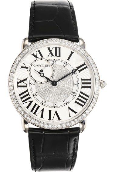 Ronde Louis White Gold Manual