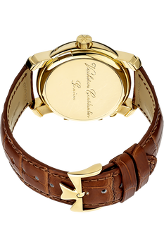 Malte Dual Time Regulator Yellow Gold Automatic