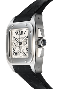 Santos 100 Chronograph Stainless Steel Automatic