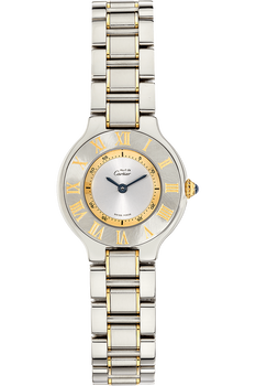 Must 21 Yellow Gold-Plated and Stainless Steel Quartz