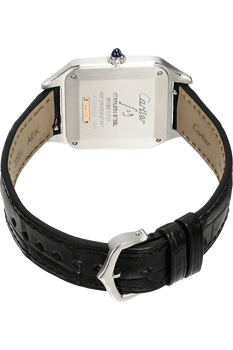 Santos-Dumont Rose Gold and Stainless Steel Quartz