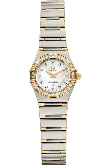 Mini Constellation Yellow Gold and Stainless Steel Quartz