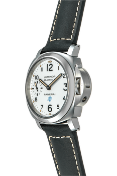 Luminor Marina Logo Stainless Steel Manual