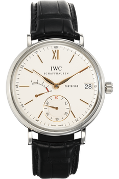 Portofino-Hand Wound Eight Days Stainless Steel Manual