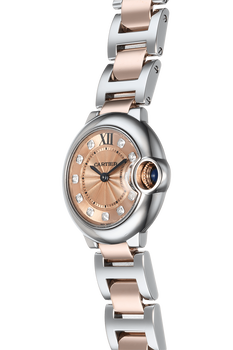 Ballon Bleu Rose Gold and Ceramic Quartz