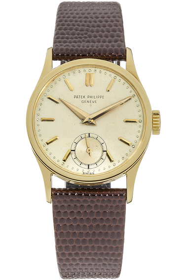 Calatrava Reference 96 Circa 1970s Yellow Gold Manual