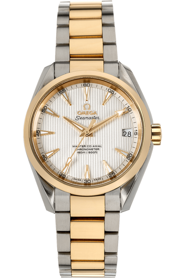 Seamaster Aqua Terra Yellow Gold and Stainless Steel Automatic