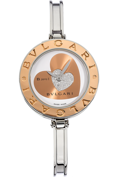 Bulgari ブルガリ BZP35S B-ZERO1 ダブルハート K18PGベゼル
