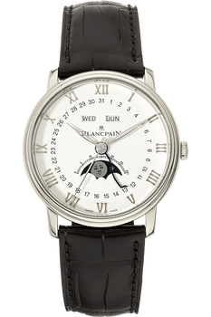 Villeret Complete Calendar Moonphase Stainless Steel Automatic