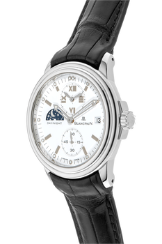 Leman Double Time Zone Stainless Steel Automatic