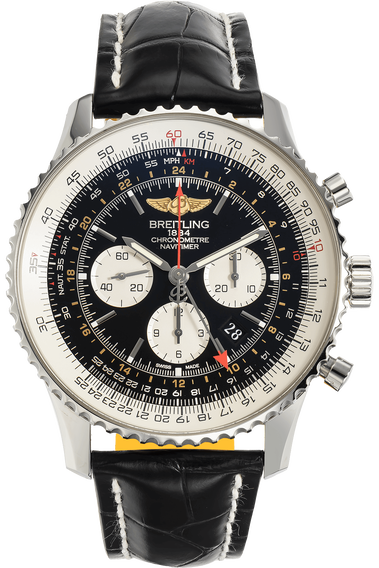 Navitimer GMT Chronograph Stainless Steel Automatic