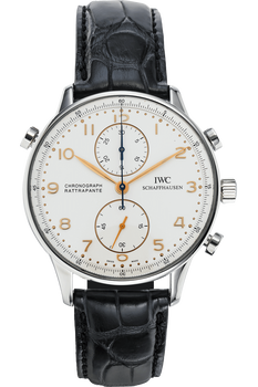 Portuguese Rattrapante Chronograph Stainless Steel Manual