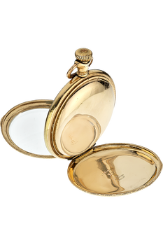 Waltham Pocket Watch Yellow Gold-Plated Manual