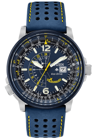 Citizen Eco-Drive Men&#39;s Blue Angel Nighthawk