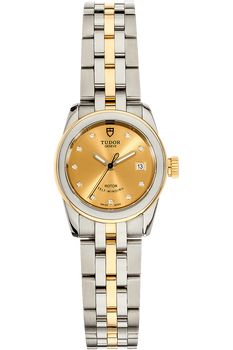 Glamour Date Yellow Gold and Stainless Steel Automatic
