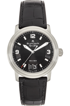 Leman Aqua Lung Large Date Stainless Steel Automatic
