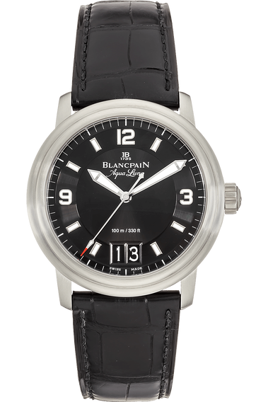 Leman Aqua Lung Large Date Stainless Steel Automatic