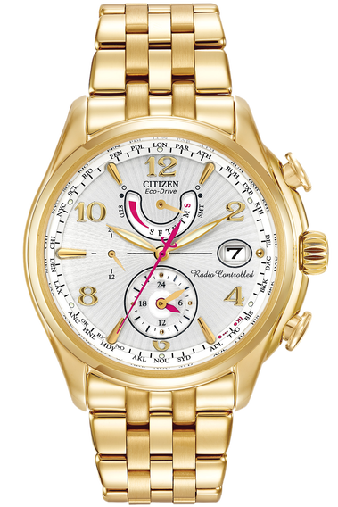 Citizen eco drive top atomic world time