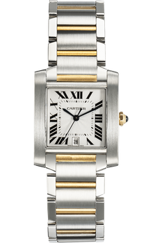 Tank Francaise Yellow Gold and Stainless Steel Automatic