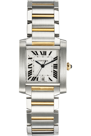Tank Francaise Yellow Gold and Stainless Steel Automatic