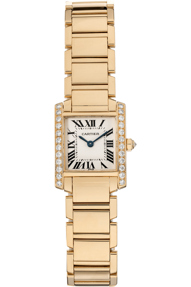Tank Francaise Yellow Gold Quartz