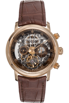 Jules Audemars Tourbillon Chronograph Rose Gold Manual