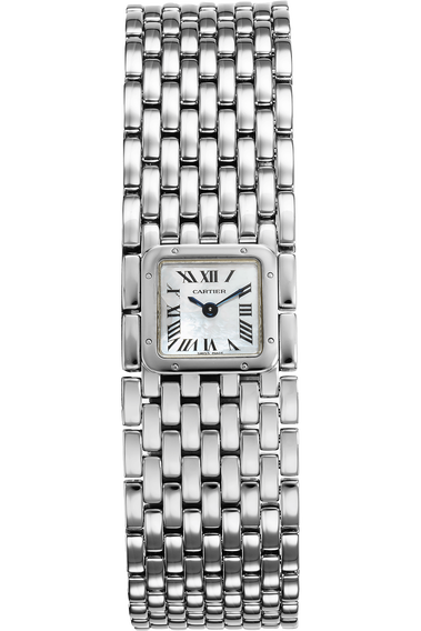 Panthere Ruban Stainless Steel Quartz