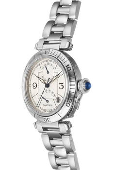 Pasha GMT Power Reserve Stainless Steel Automatic