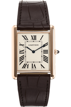 Tank Louis Cartier Rose Gold Manual