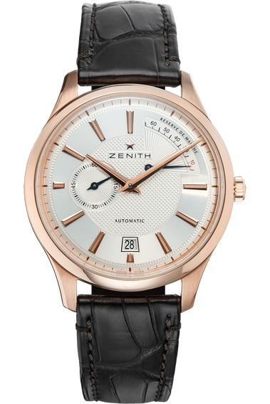 Pre Owned Zenith Elite Captain Power Reserve Rose Gold Automatic