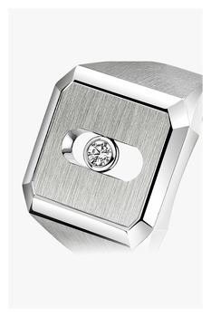 Move Titanium Natural Signet Ring