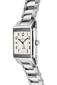 Reverso Squadra Hometime Stainless Steel Automatic
