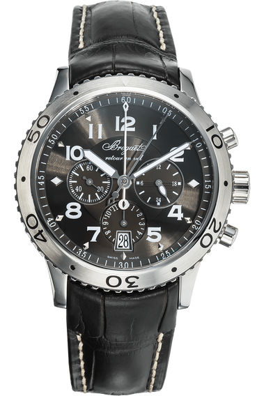 Type XXI FlybackTransatlantique Stainless Steel Automatic
