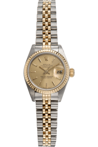 Datejust Circa 1987 Yellow Gold and Stainless Steel Automatic