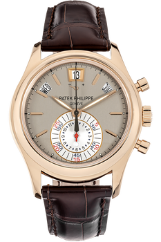 Pre Owned Patek Philippe Annual Calendar Chronograph Reference 5960 Rose Gold