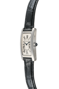 Tank Americaine White Gold Quartz