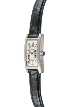 Tank Americaine White Gold Quartz