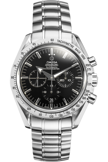 Speedmaster Broad Arrow Stainless Steel Automatic