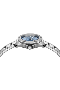Aquaracer Quartz Ladies Blue Steel Watch