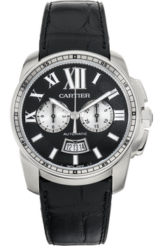 Calibre de Cartier Chronograph Stainless Steel Automatic